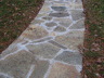 Mortared Stone Walkway